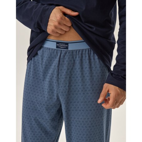 Piżama Hale 41917-59X Granatowa Granatowy, M