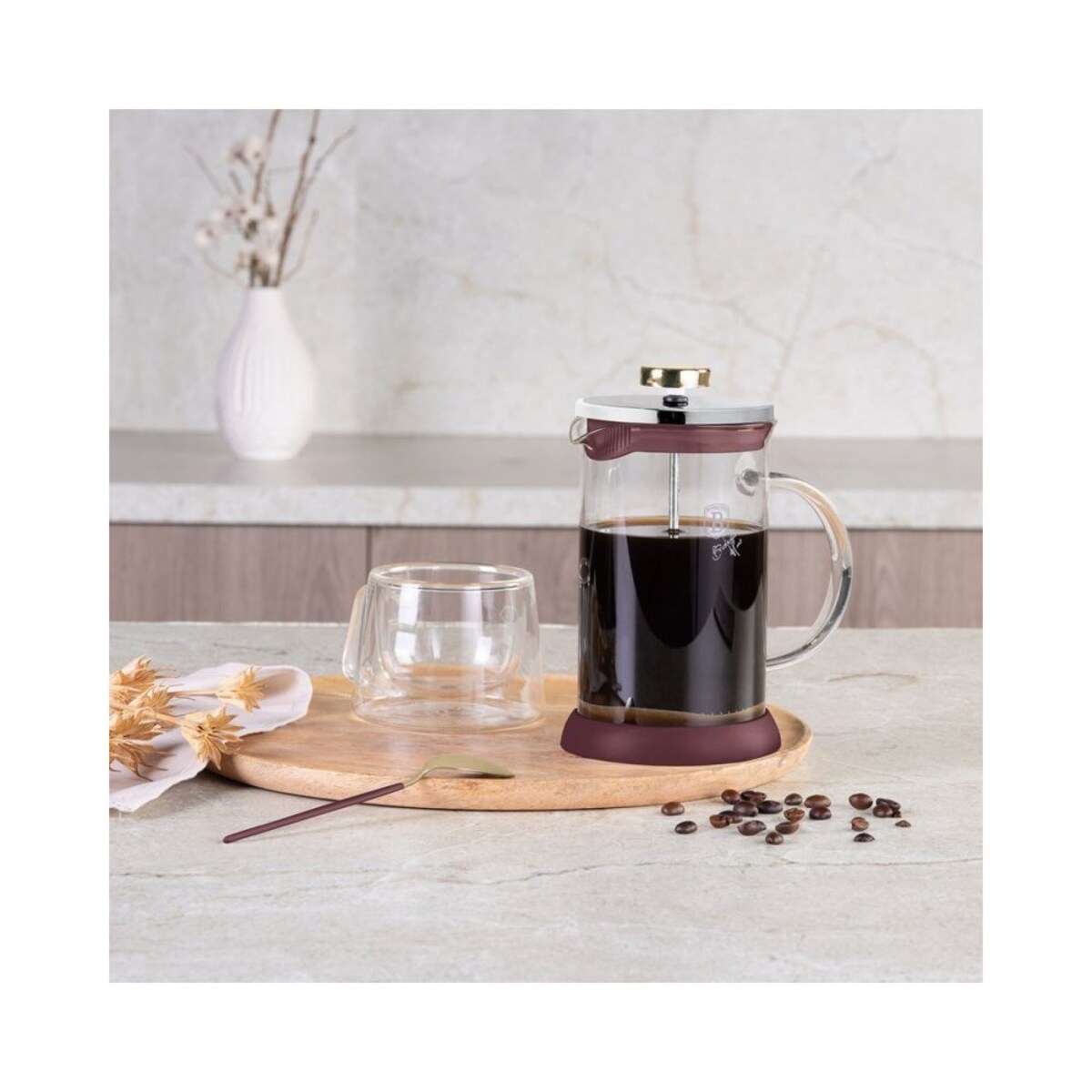 Berlinger Haus zaparzacz tłokowy 600ml Bh-8584 Leonardo 55483
