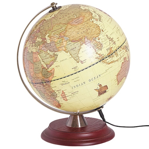 Globus LED VESPUCCI Żółty 30 cm
