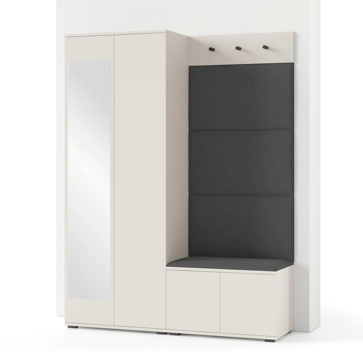 Przedpokój Napoli wersja 3 Trinity 15 w kolorze beżowym Cashmere