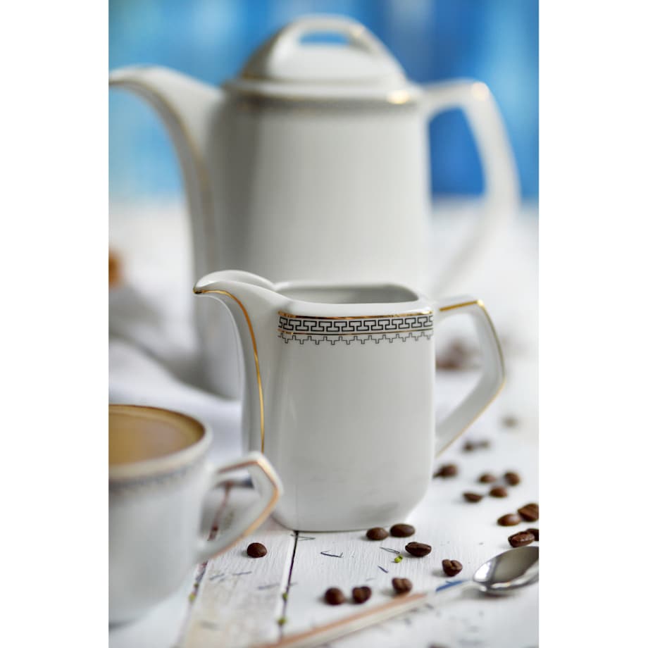 Garnitur do herbaty dla 6 osób 23 el. Pułaski Grecka Droga 8051