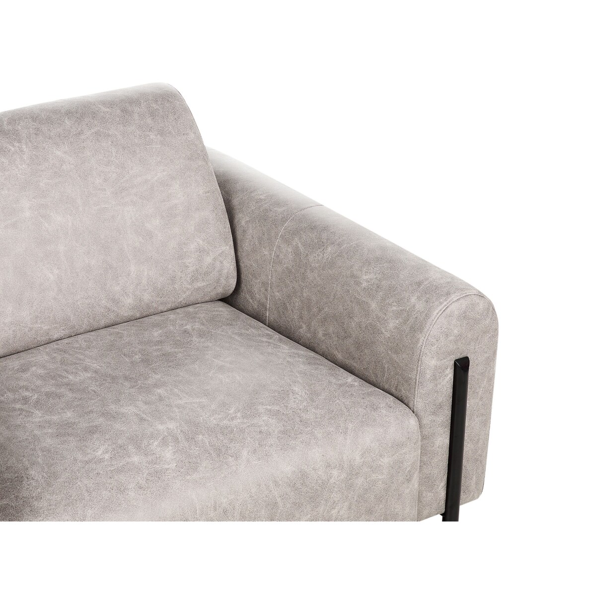 Sofa 3-osobowa szara ASKIM