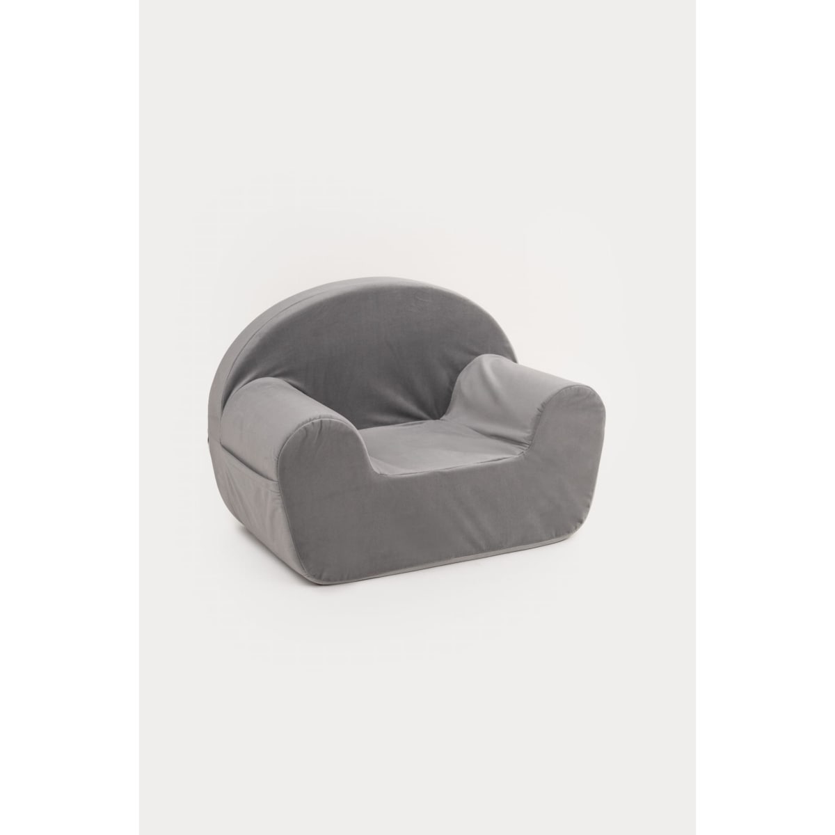 Piankowy fotelik - szary