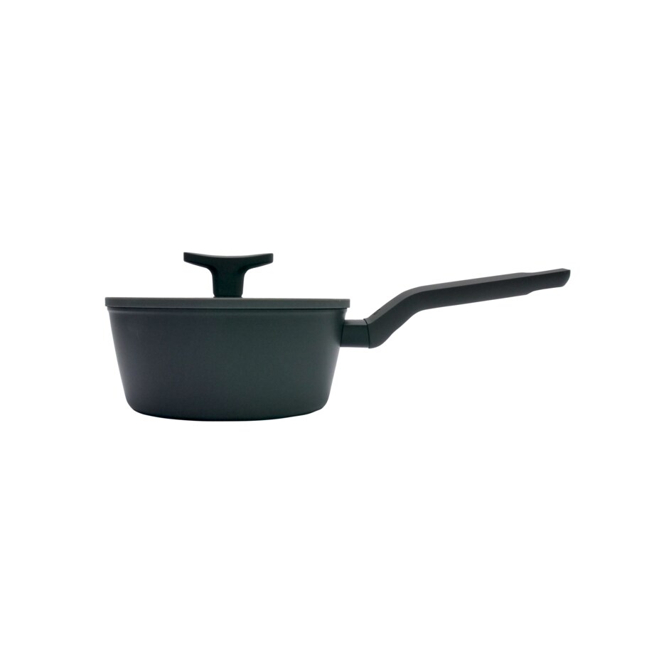 Rondel z pokrywką z powłoką non-stick czarny 18 cm