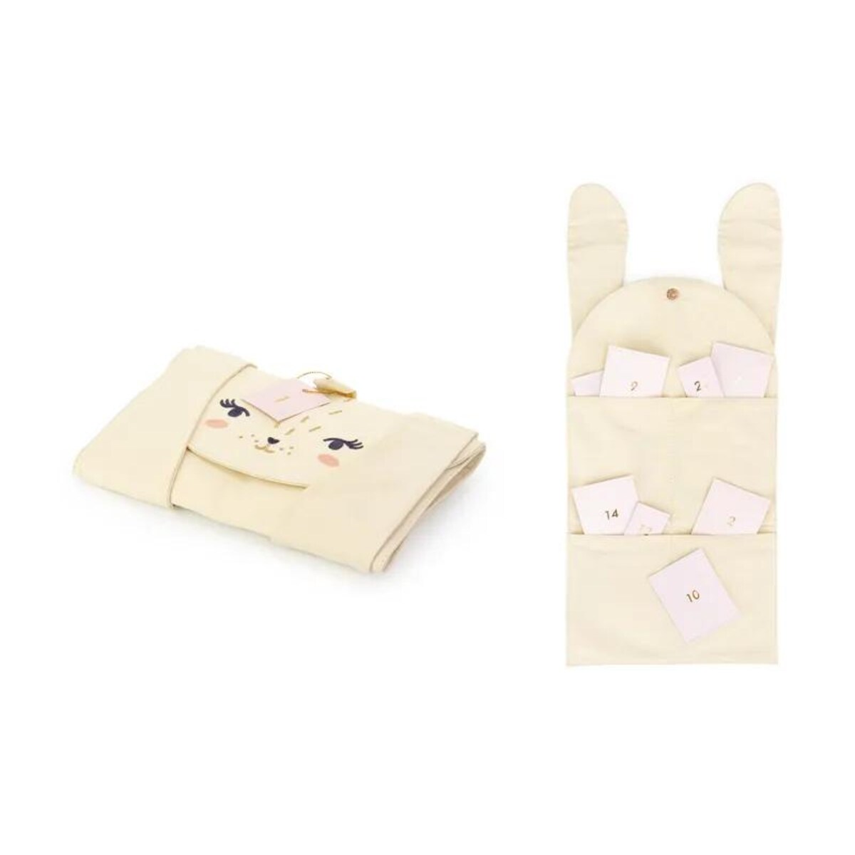 Kalendarz adwentowy Organizer Królik