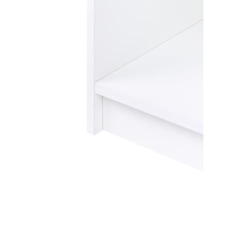 Regał na książki 3 półki ZEHNA 117 cm Biały