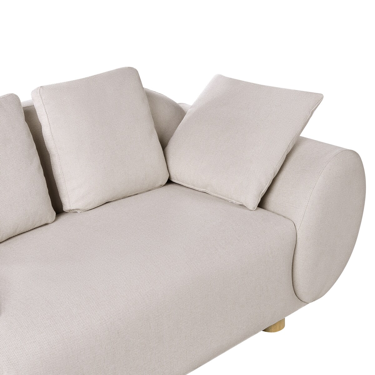 Sofa dla 2 osób RINGEL Jasnobeżowy