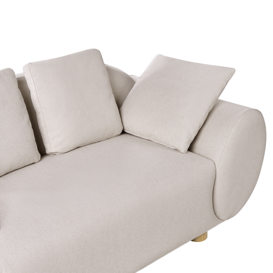 Sofa dla 2 osób RINGEL Jasnobeżowy