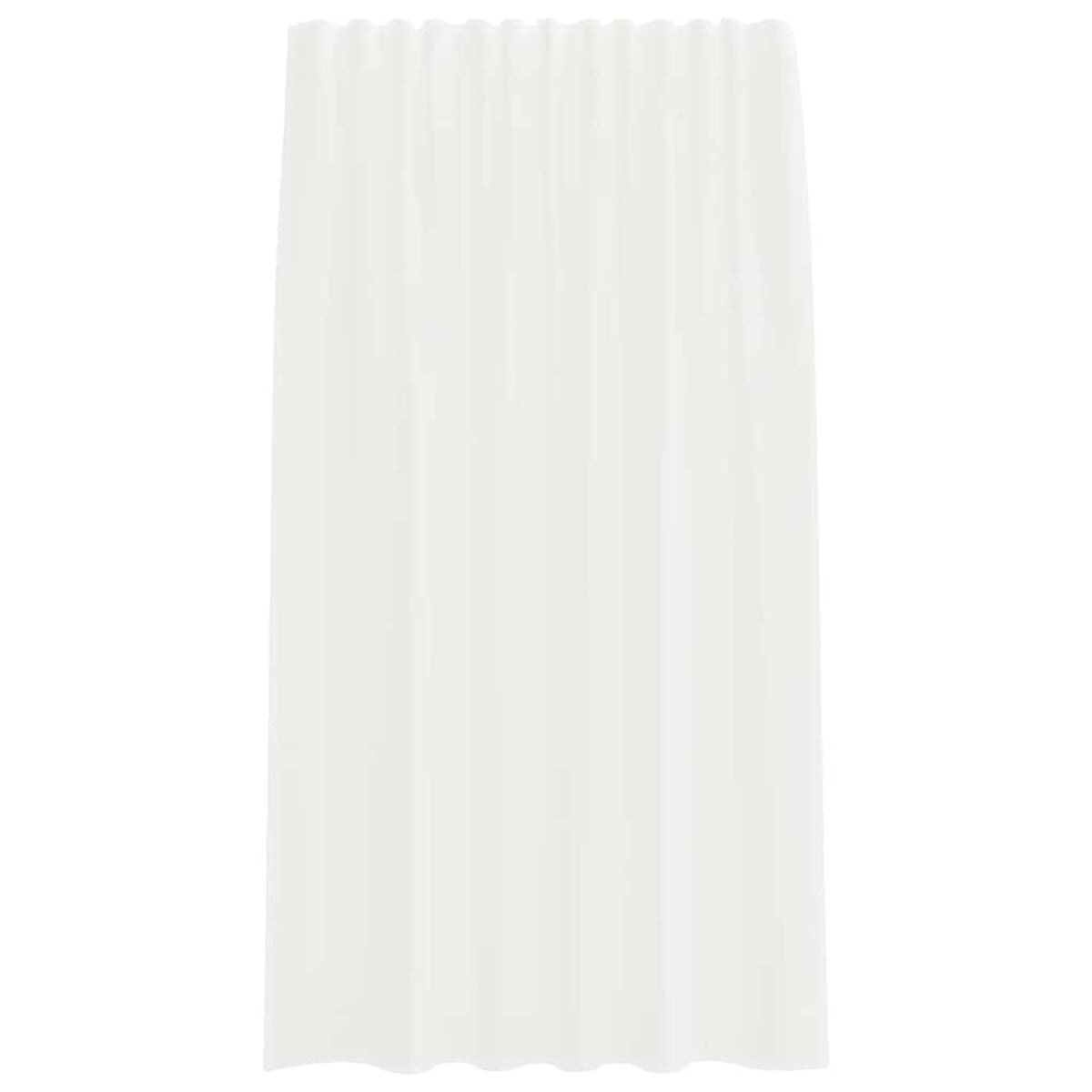 vidaXL Zasłony woalowe z kieszeniami na drążek 2 szt. białe