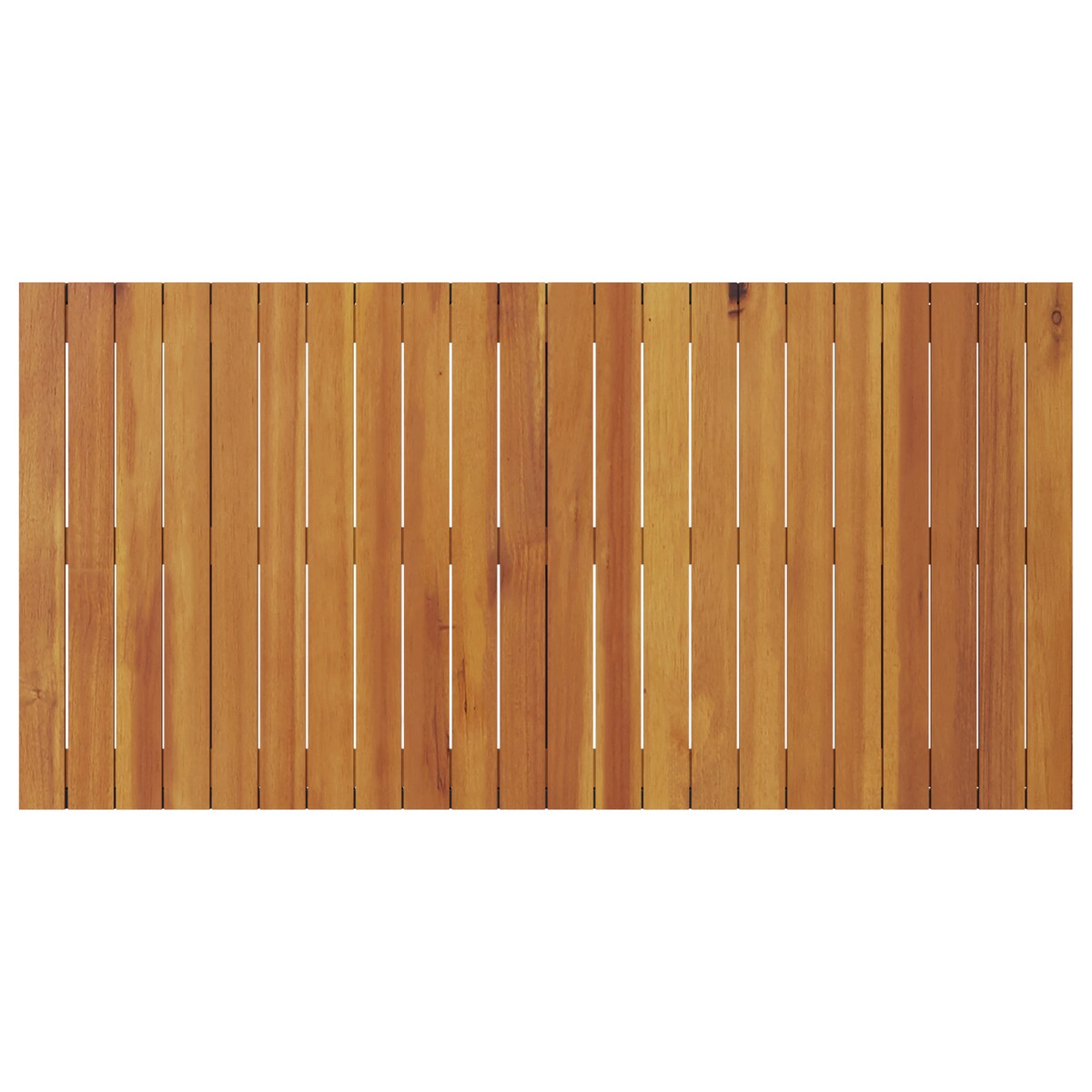 vidaXL Stół jadalny - Czarny, 110x55x62 cm, z litego drewna akacjowego