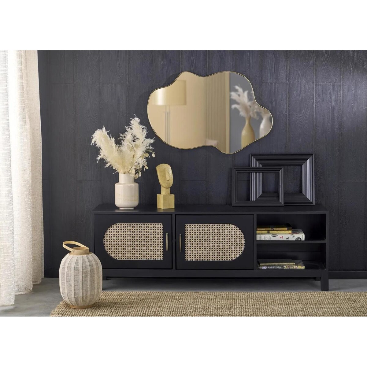 Lustro dekoracyjne ESSENT złote