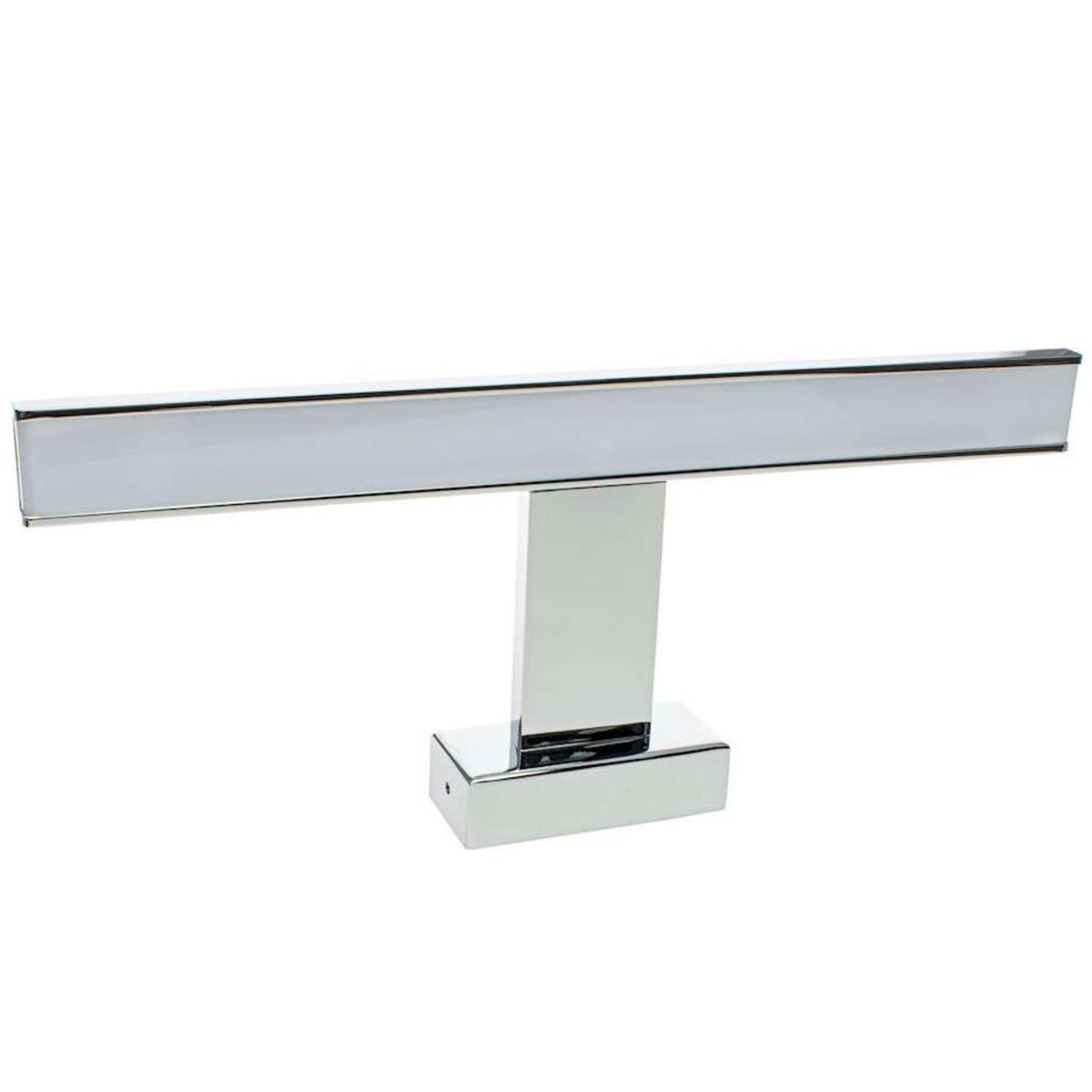 Kinkiet LAMPA ścienna SHINE ML028 Milagro metalowa OPRAWA LED 7W 4000K nad lustro do łazienki galeryjka IP44 chrom