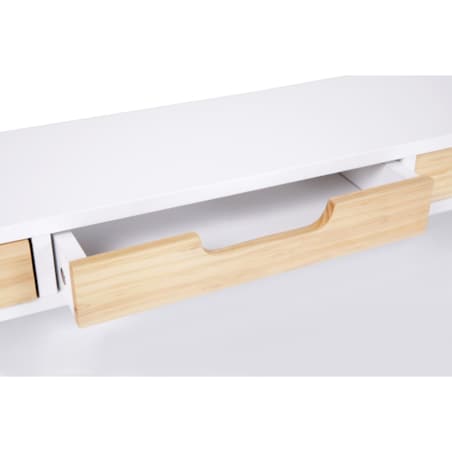 BIURKO ELEGANCKIE do gabinetu biura SZUFLADY NOWOCZESNE DUŻE komputerowe