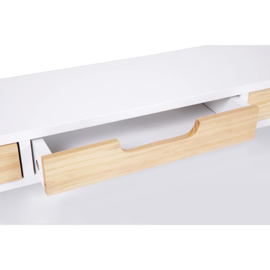 BIURKO ELEGANCKIE do gabinetu biura SZUFLADY NOWOCZESNE DUŻE komputerowe