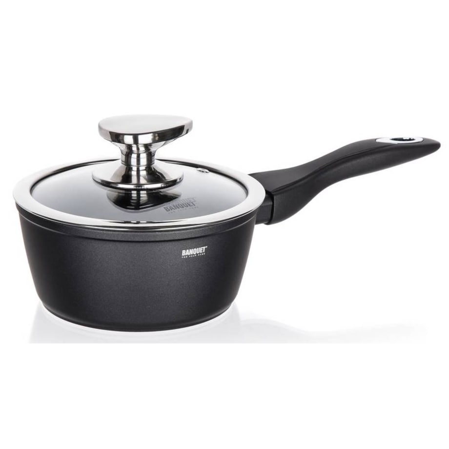 GARNEK RONDEL 16 cm 1,3 L ALUMINIUM rondelek do gotowania JEDZENIA obiadu