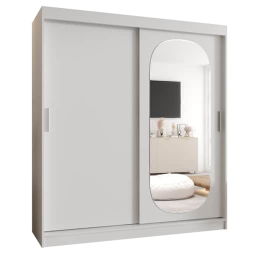 Szafa przesuwna ROYAL 150 biały