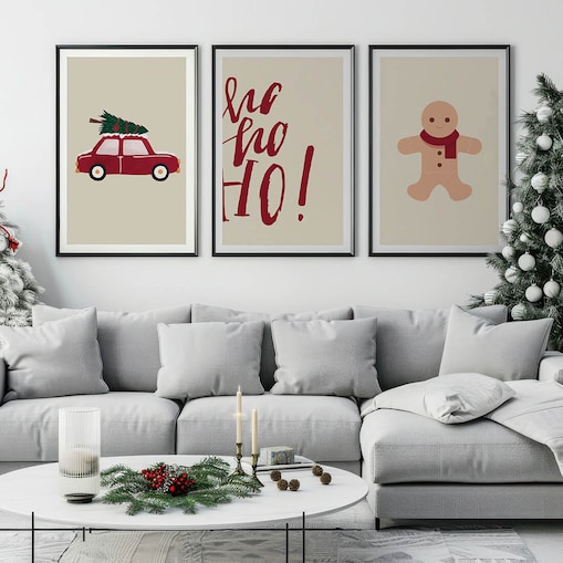 3 x plakat dla dzieci | święta 1 30x40