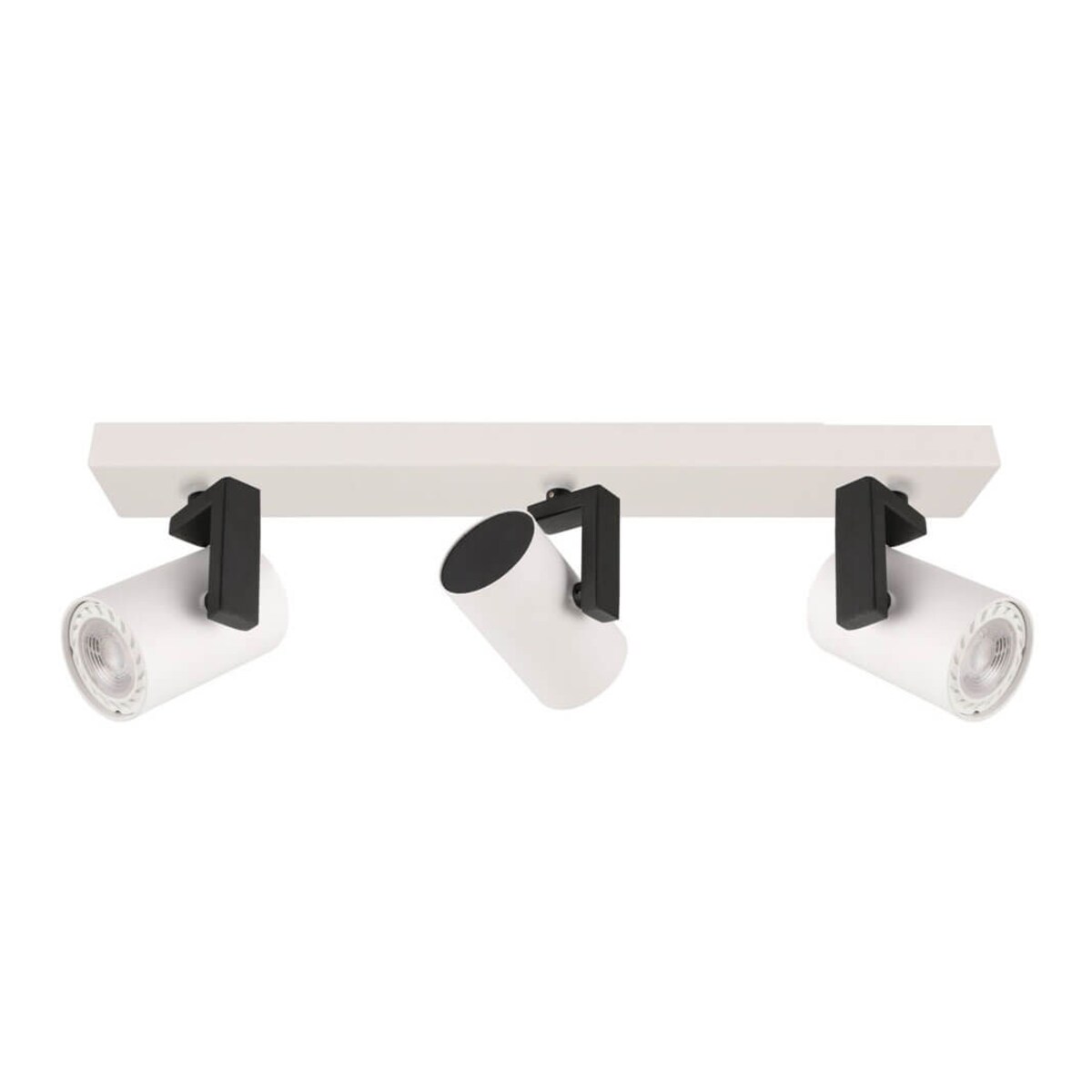 LAMPA sufitowa MOLA SPL-2846-3 WH Italux metalowa OPRAWA regulowane reflektorki plafon białe czarne