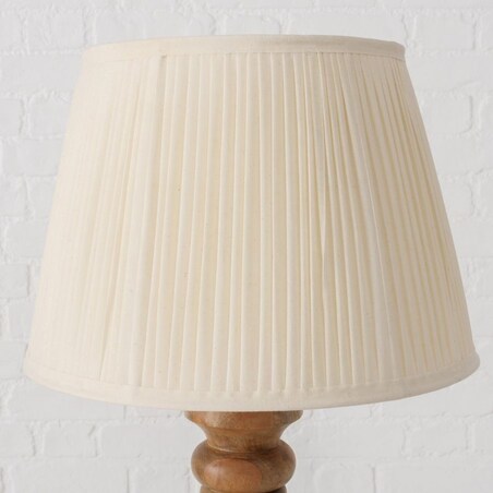 Lampa podłogowa 176x40 cm z drewna mango