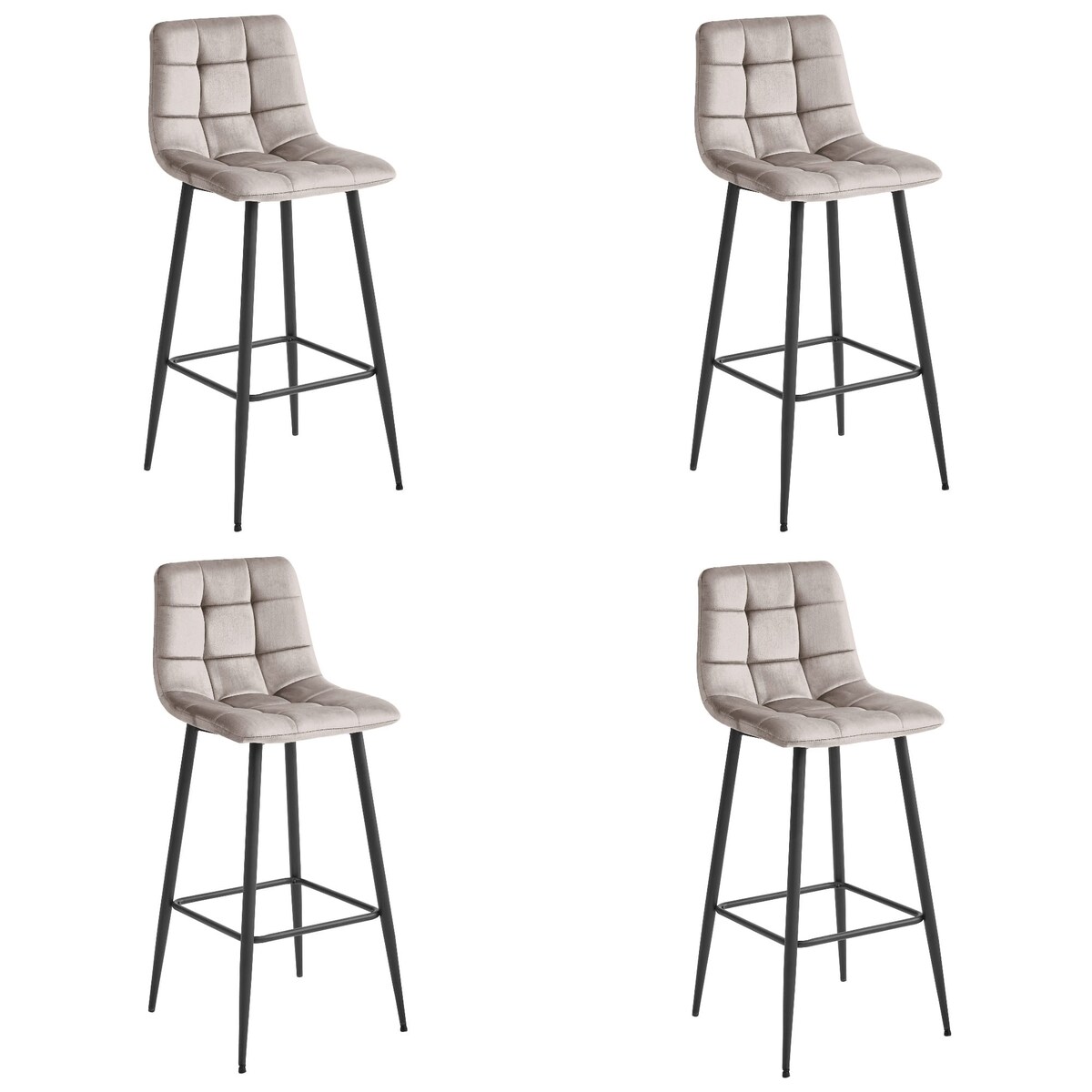 Hoker Do Jadalni Kuchni Baru Wysoki Arceto 4 Sztuki