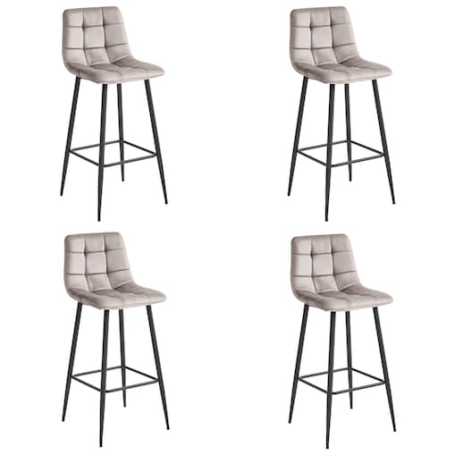 Hoker Do Jadalni Kuchni Baru Wysoki Arceto 4 Sztuki