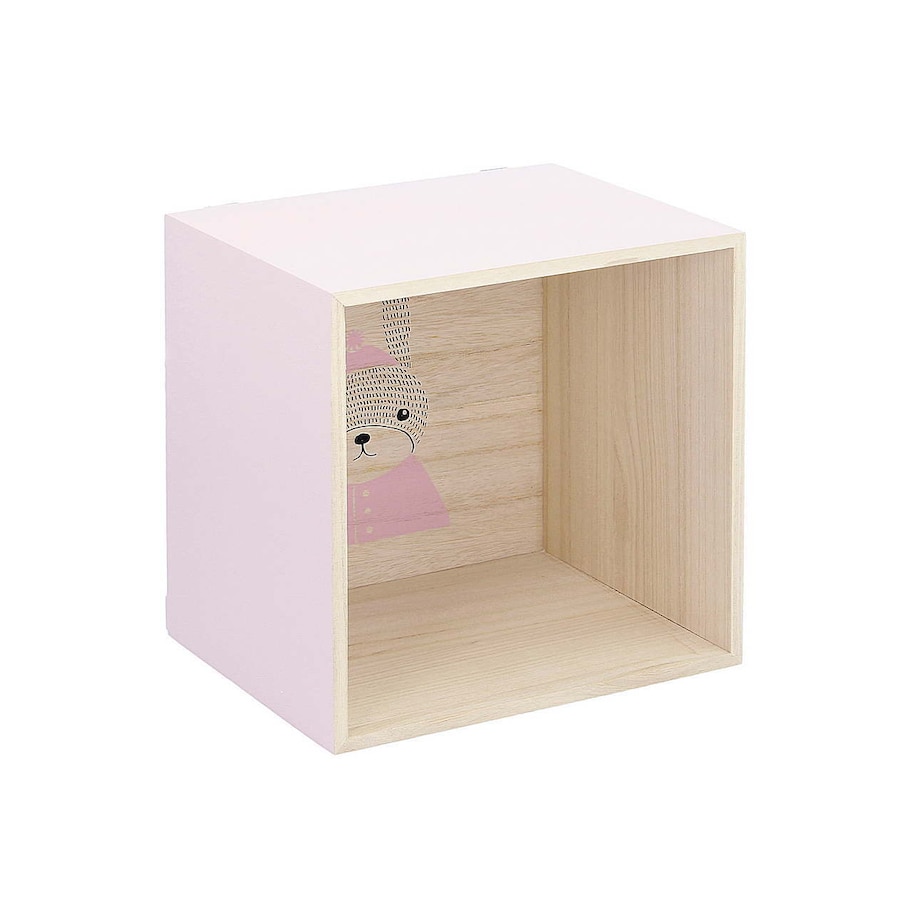 Półka Box pink 25cm, 25x20x25cm