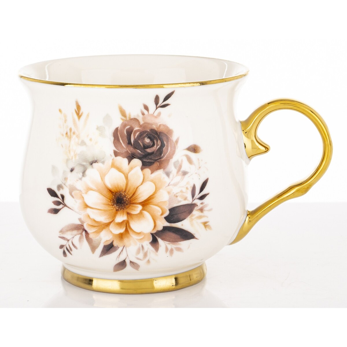Kubek porcelanowy baryłka 430 ml z pudełkiem 9x13,5x10 cm BALERO-2