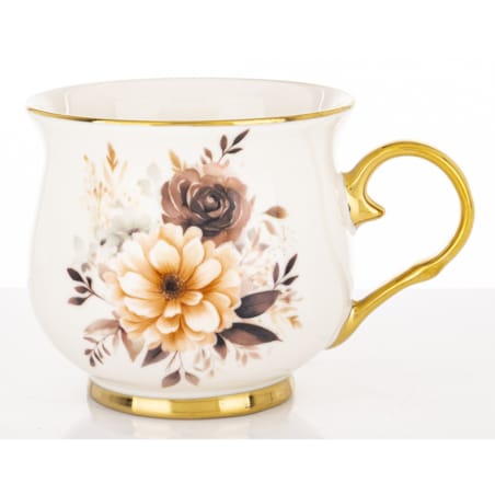 Kubek porcelanowy baryłka 430 ml z pudełkiem 9x13,5x10 cm BALERO-2