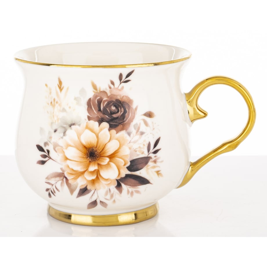 Kubek porcelanowy baryłka 430 ml z pudełkiem 9x13,5x10 cm BALERO-2