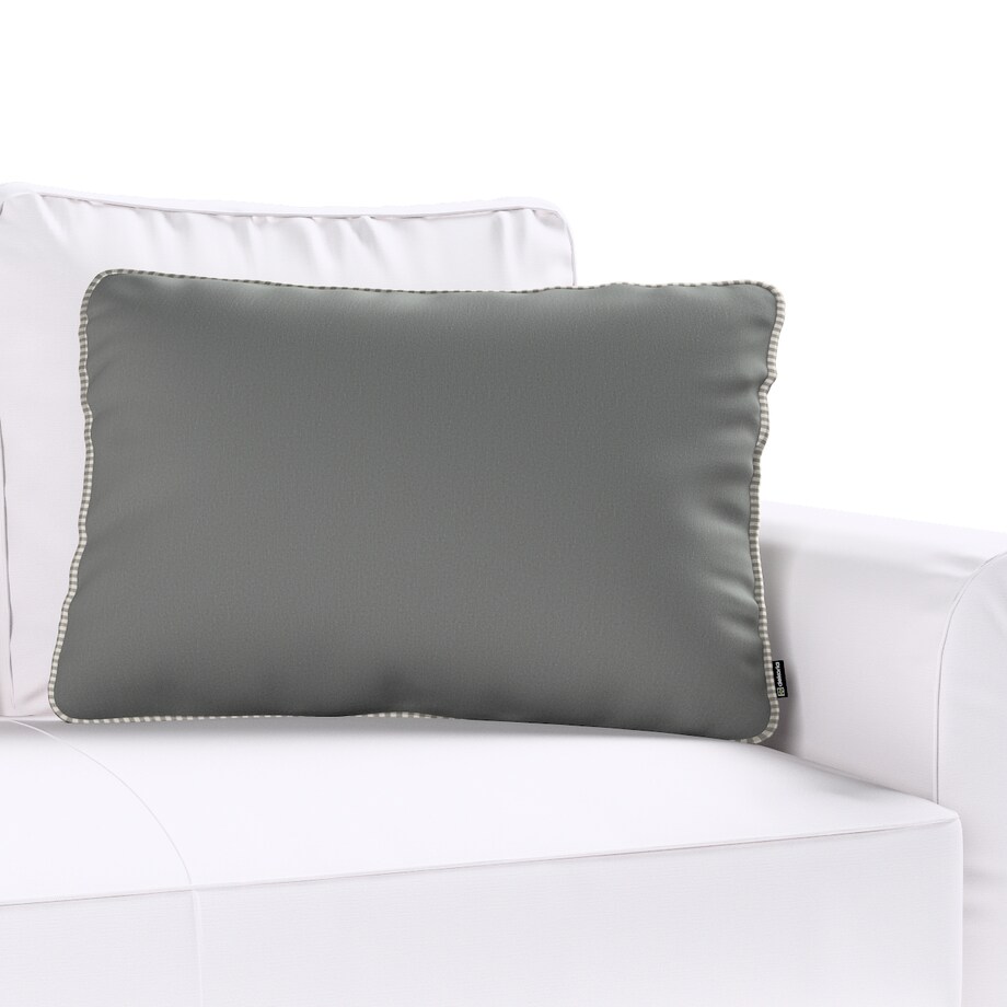 Poszewka Gabi na poduszkę prostokątna 60x40 szary