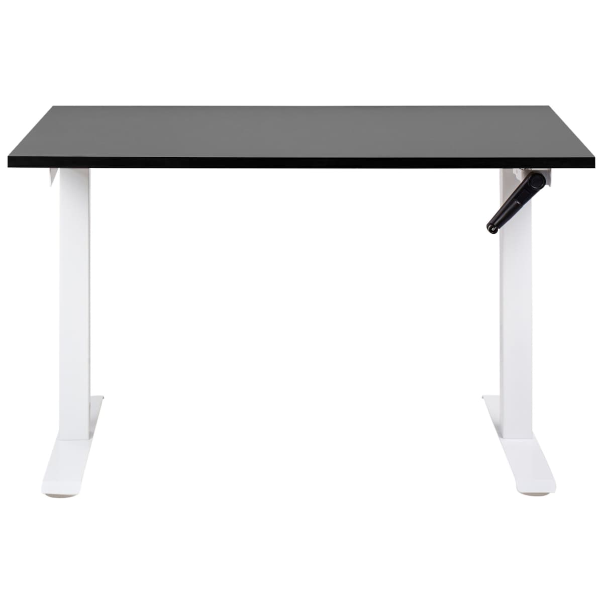 Biurko regulowane Manualny 120 x 72 cm Czarny DESTINES