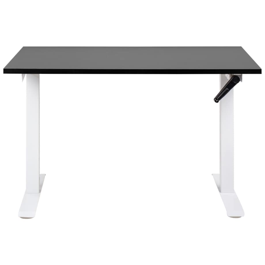 Biurko regulowane Manualny 120 x 72 cm Czarny DESTINES