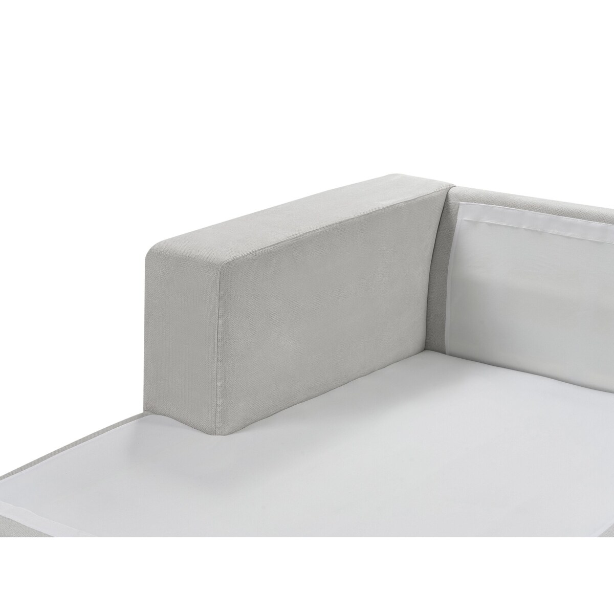 Narożnik 3-osobowy prawostronny jasnoszary LOFOTEN