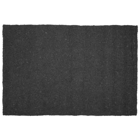 Dywan z filcowych kulek 160 x 230 cm ciemnoszary AMDO