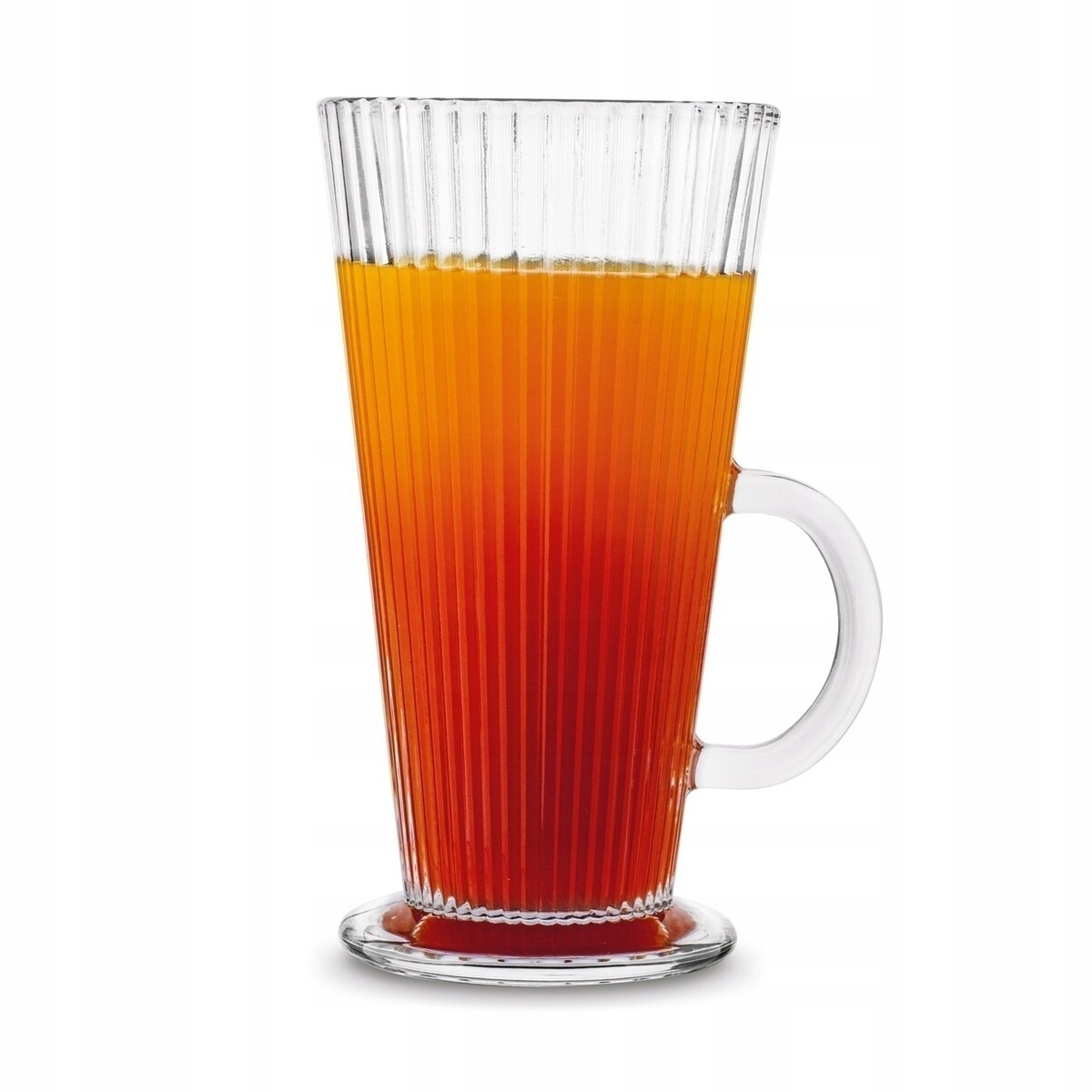 6x KUBEK szklanka 300 ml na herbatę kawę latte desery wysoka na nóżce