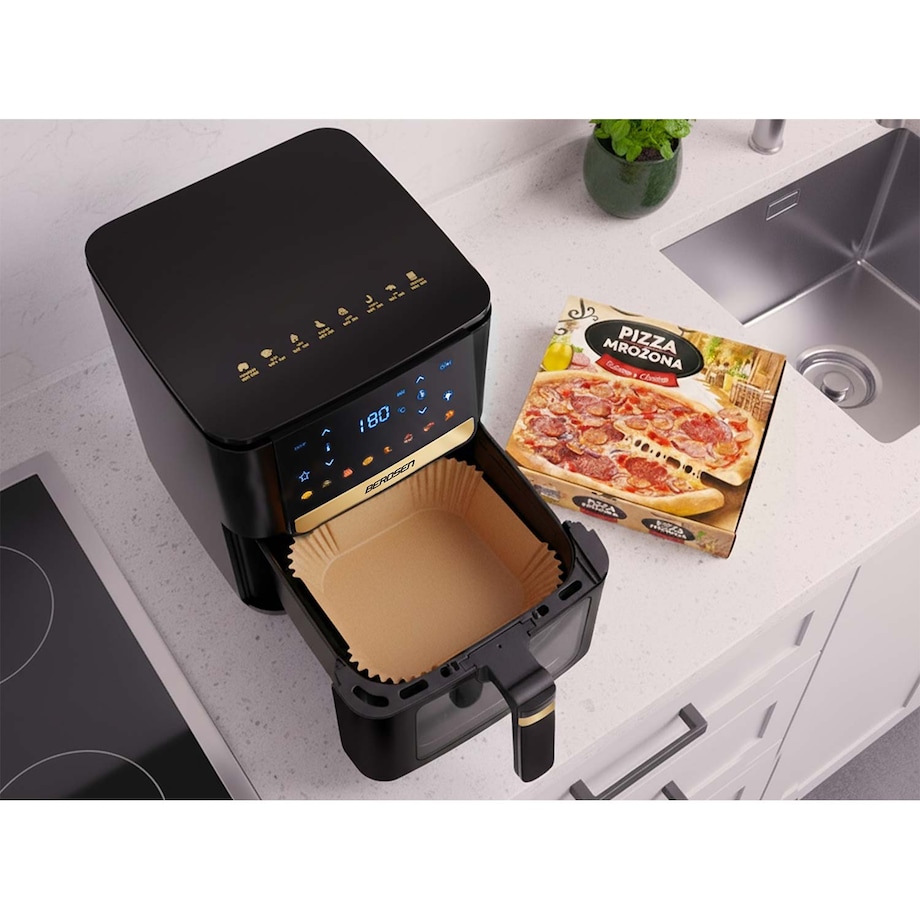 Papier do pieczenia Berdsen wkładki do frytkownicy 100 szt. 20 cm 364905