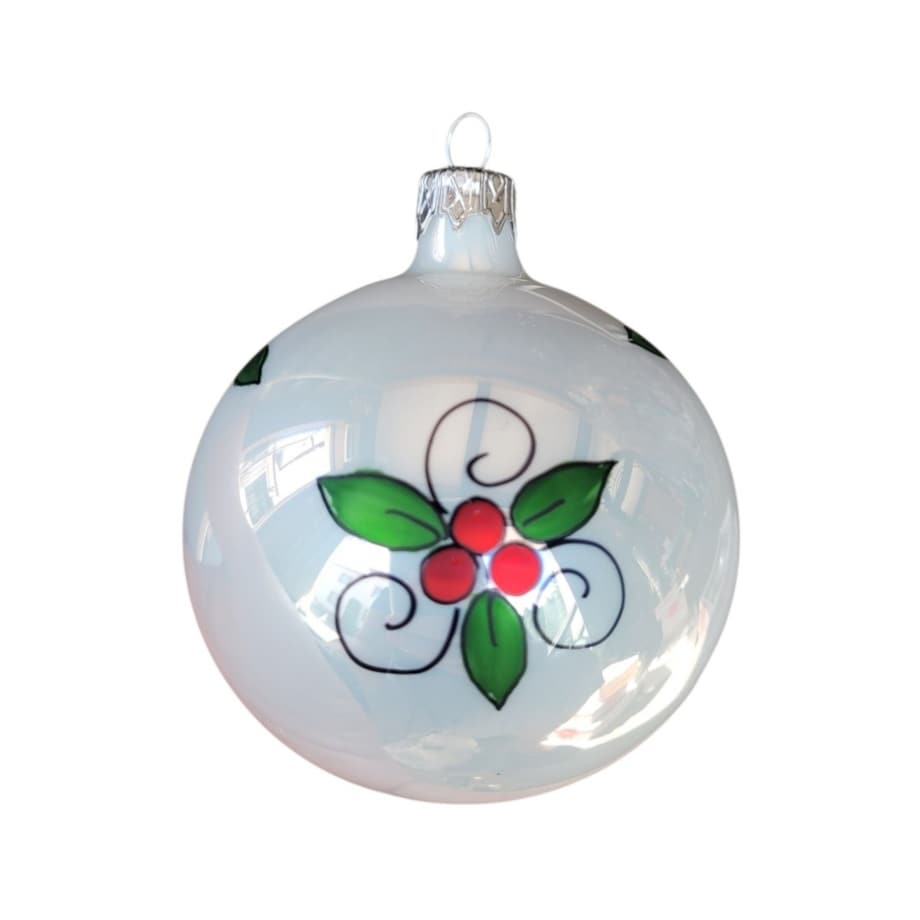 Bombka szklana 4 szt. Ø 100 mm DISEGNI