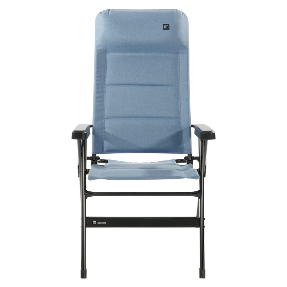 Travellife Krzesło rozkładane Lago Comfort, błękitne