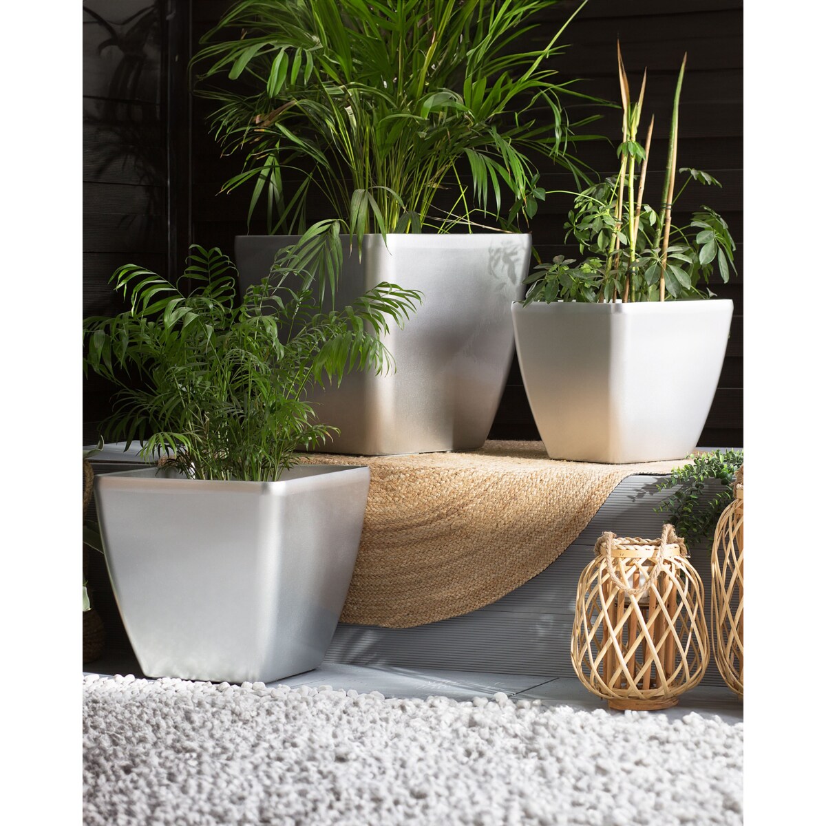 Zestaw 2 donic ASTRAS 42 cm Srebrny