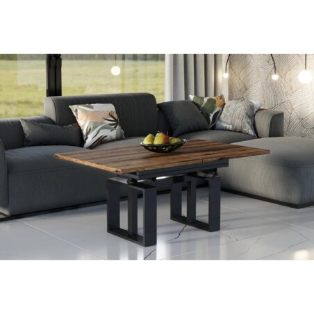 Ława rozkładana podnoszona EMPOLI 110(170)x65 dąb monastery