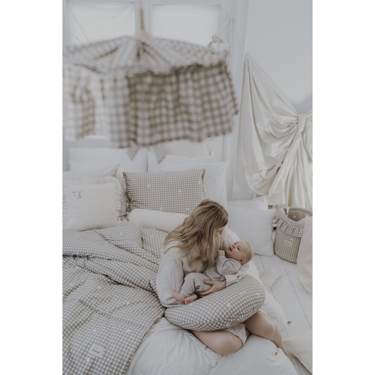 Abażur bawełniany Countryside Check