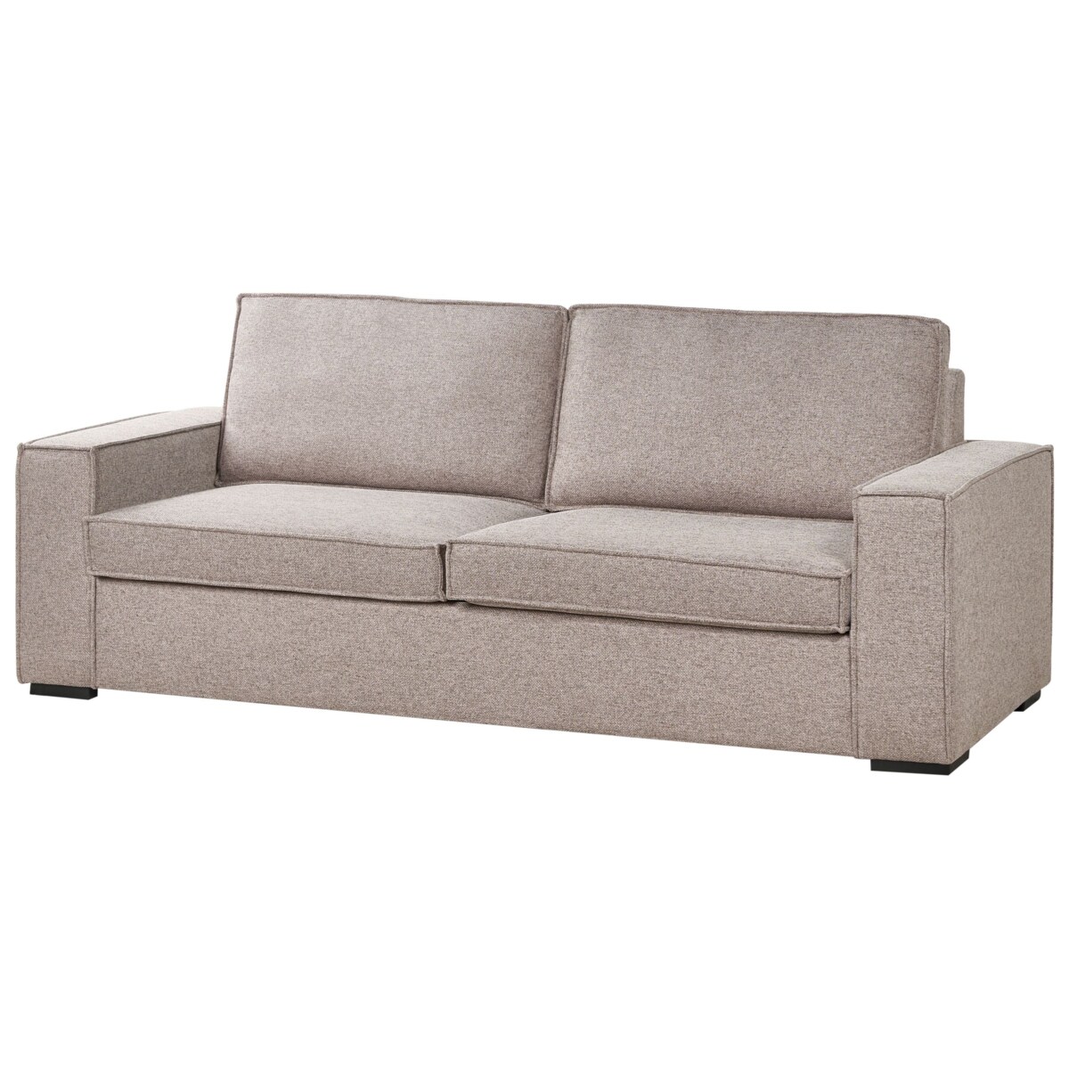 Sofa rozkładana jasnobrązowa VUOKATTI