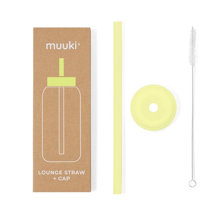 MUUKI słomka do butelki 720 ml, Sunny Lemonade