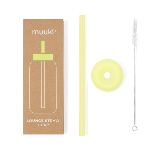 MUUKI słomka do butelki 720 ml, Sunny Lemonade