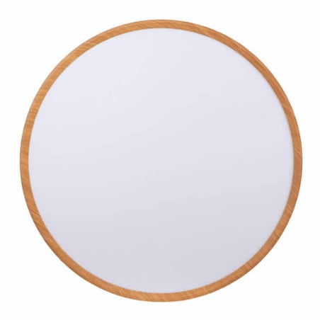 Plafon Maze ABR-PLO-OCED-40W Abruzzo LED 40W 3000-6000K drewniany biały