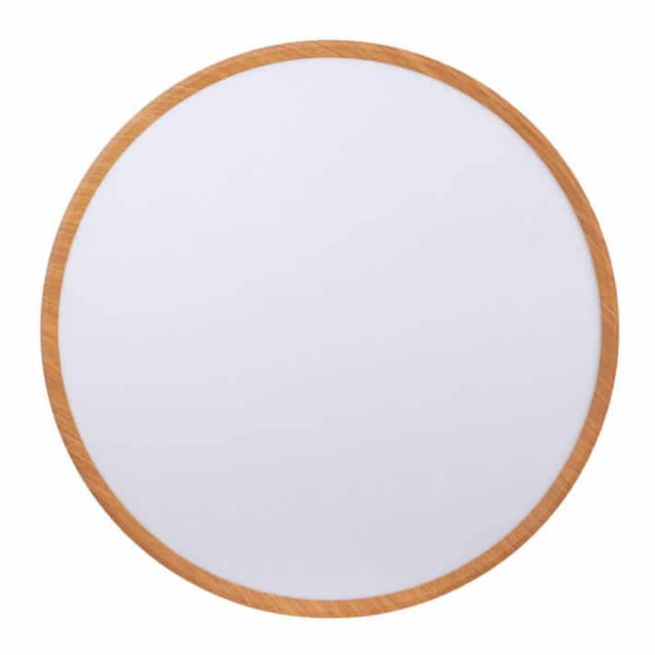 Plafon Maze ABR-PLO-OCED-40W Abruzzo LED 40W 3000-6000K drewniany biały