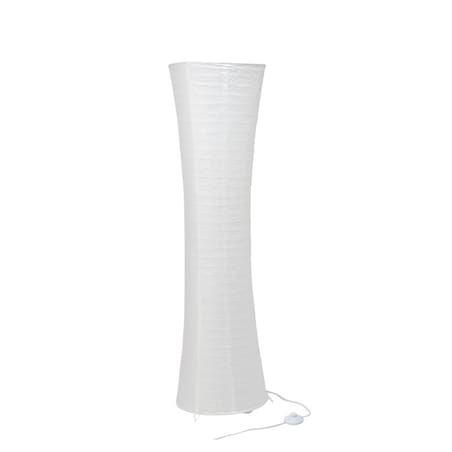 Stojąca lampa boho Becca 92961/05 Brilliant lampion biały