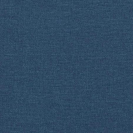 vidaXL Fotel bujany, niebieski, tapicerowany tkaniną