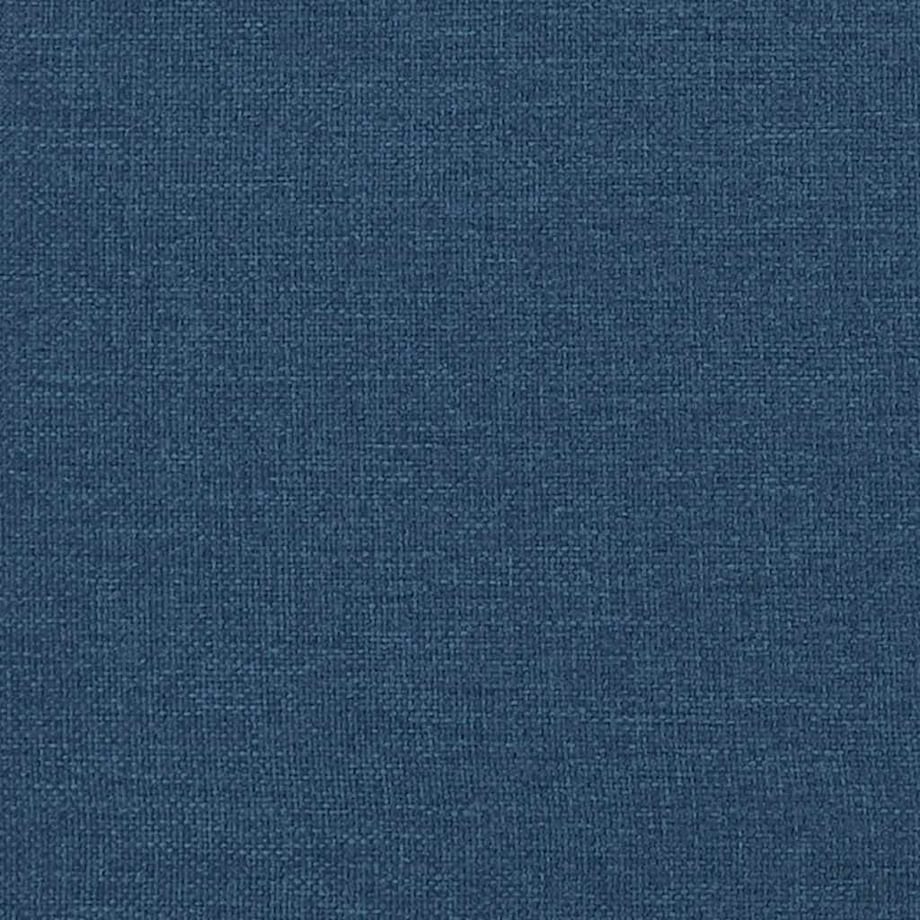 vidaXL Fotel bujany, niebieski, tapicerowany tkaniną