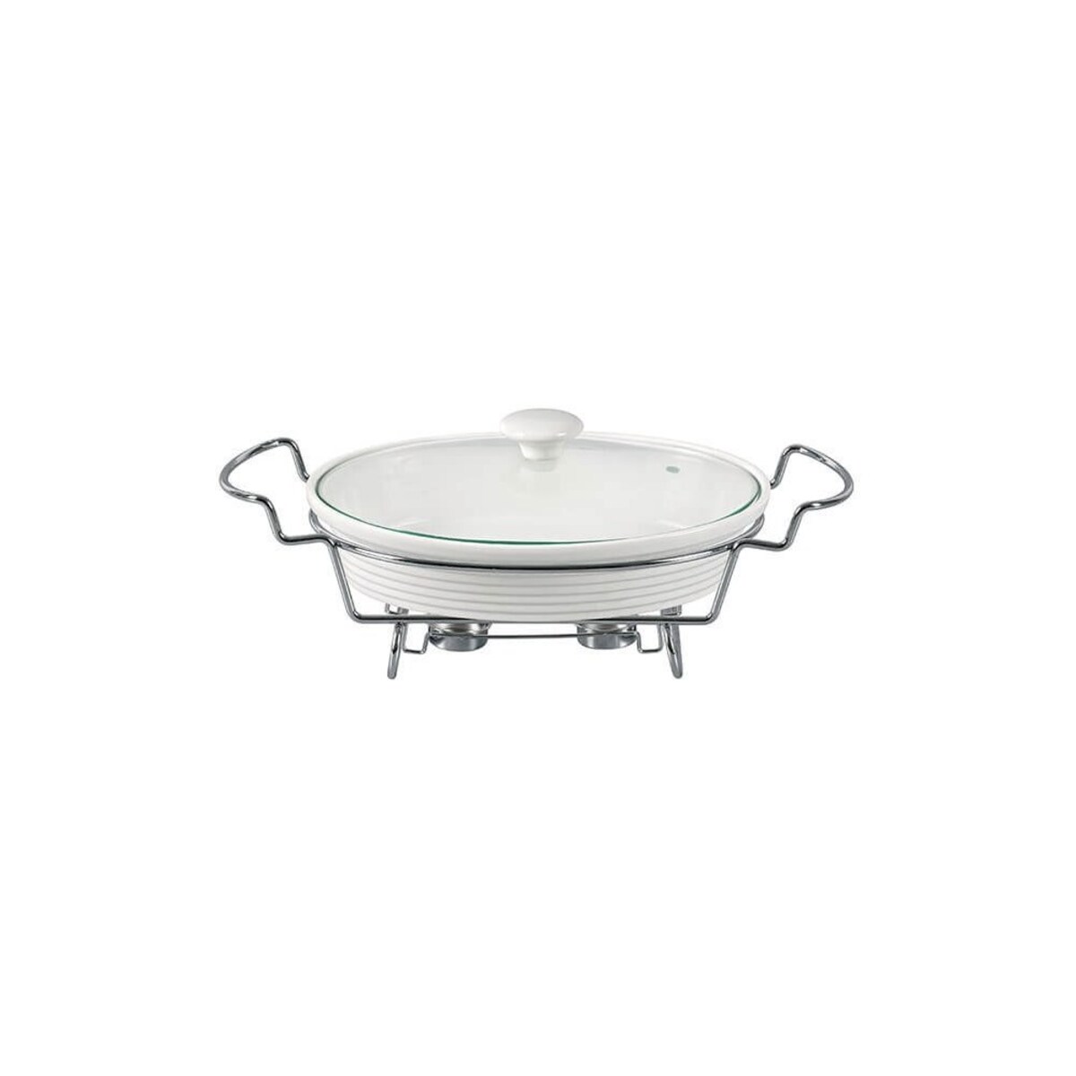 Maestro naczynie żaroodporne 1.6l z pokrywką i podgrzewaczem MR1126074